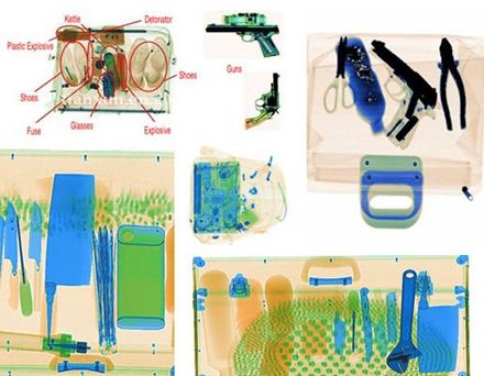 安檢機透視效果